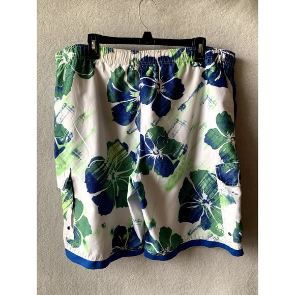 SOLD 2 Men's Swimming Trunks Size L Speedo and Burnside - Picture 11 of 13